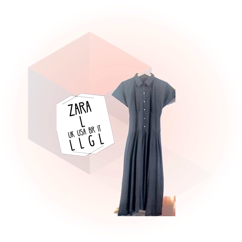 Zara Charcoal Dress